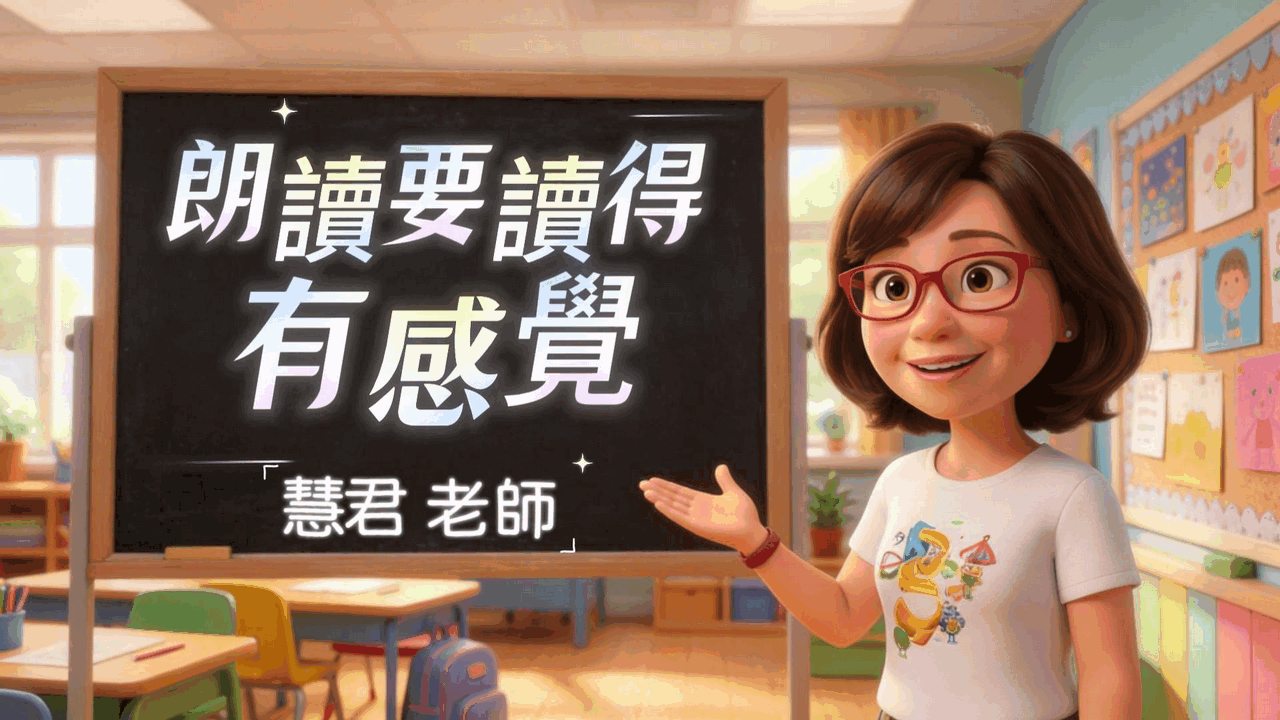★★《朗讀要讀得有感覺》